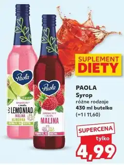 Kaufland PAOLA Syrop oferta