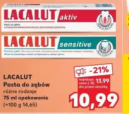 Kaufland Lacalut Pasta do zębów oferta