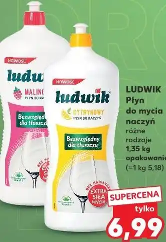 Kaufland Ludwik Płyn do mycia naczyń oferta