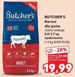 Kaufland Butcher's Karma dla psów oferta