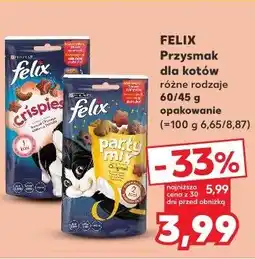 Kaufland Felix Przysmak dla kotów oferta
