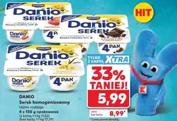 Kaufland Danio Serek homogenizowany różne rodzaje oferta