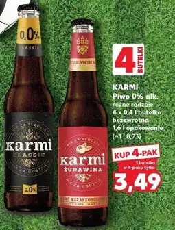 Kaufland Karmi Piwo 0% alk. różne rodzaje oferta