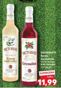 Kaufland Victoria's Syrop barmański różne rodzaje oferta