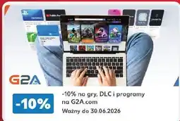 Kaufland G2A -10% na gry, DLC i programy na G2A.com oferta