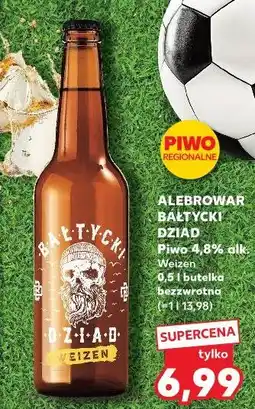 Kaufland Alebrowar Bałtycki Dziad Piwo 4,8% alk. Weizen oferta