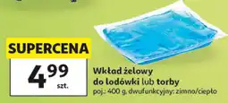 Auchan Wkład żelowy do lodówki lub torby oferta