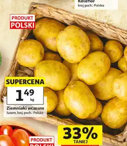 Auchan Ziemniaki wczesne oferta