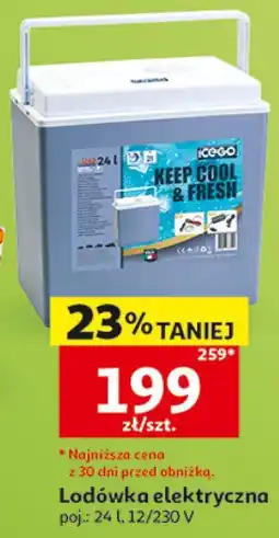 Auchan Lodówka elektryczna oferta