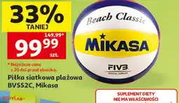 Auchan Piłka siatkowa plażowa BV552C, Mikasa oferta