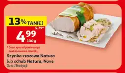 Auchan Szynka zrazowa Natura lub schab Natura, Nove oferta