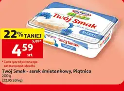 Auchan Twój Smak - serek śmietankowy, Piątnica oferta