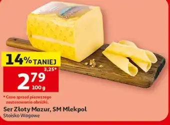 Auchan Ser Złoty Mazur, SM Mlekpol oferta