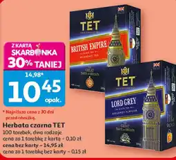 Auchan Herbata czarna TET oferta