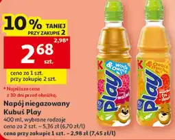 Auchan Napój niegazowany Kubuś Play oferta