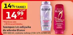 Auchan Szampon lub odżywka do włosów Elseve oferta