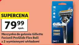 Auchan Maszynka do golenia Gillette Fusion5 ProGlide Flex Ball z 2 wymiennymi wkładami oferta