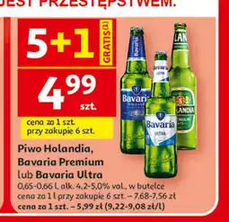 Auchan Piwo Holandia, Bavaria Premium lub Bavaria Ultra oferta