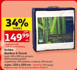 Auchan Magnific Kołdra Bambus & Tencel oferta