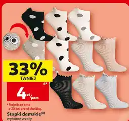 Auchan Stopki damskie oferta
