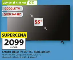 Auchan SMART QLED TV 55 TCL 55QLED810K oferta