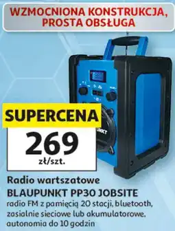 Auchan Radio warsztatowe BLAUPUNKT PP30 JOBSITE oferta