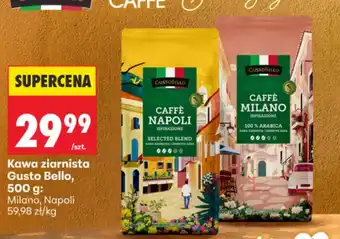 Biedronka Kawa ziarnista Gusto Bello oferta