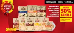 Biedronka Chłodzone i mrożone pierogi i krokiety nasze smaki oferta