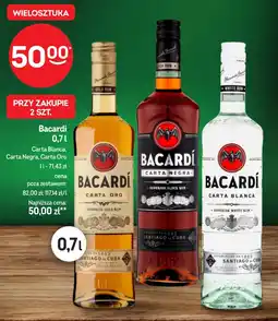 Żabka Rum Bacardi oferta