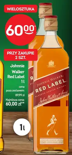 Żabka Whisky Johnnie Walker oferta
