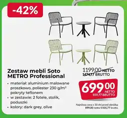 Makro Zestaw mebli Olive oferta