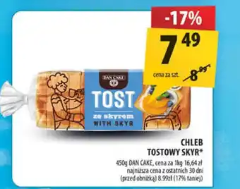 Arhelan Chleb tostowy Dan Cake oferta