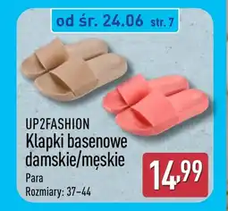 ALDI Klapki basenowe Up2Fashion oferta