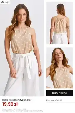 Top Secret Bluzka z dekoltem typu halter oferta