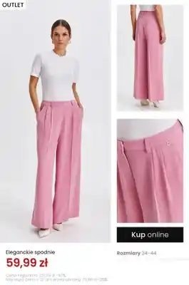 Spodnie damskie eleganckie