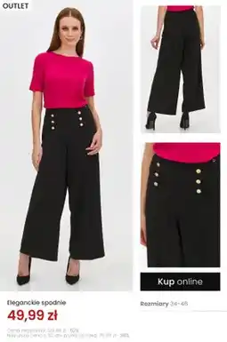 Top Secret Eleganckie spodnie damskie oferta