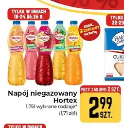 Społem Częstochowa Napój niegazowany Hortex Jabłko Wiśnia oferta