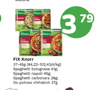Fix Knorr Spaghetti carbonara