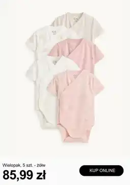 C&A Body niemowlęce C&A Wielopak 5 szt. żółw oferta