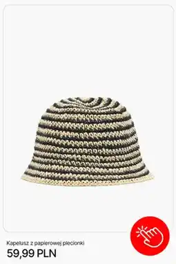 Cropp Kapelusz z papierowej plecionki Cropp oferta