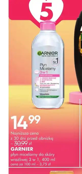 SuperPharm Płyn micelarny Garnier oferta