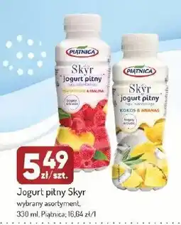 Avita Jogurt pitny Skyr Piątnica nektarynka malina oferta