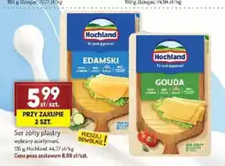 Avita Ser żółty plastry Hochland Edamski oferta
