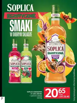Selgros Wódka smakowa Soplica oferta