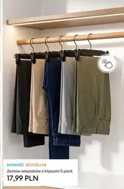 Sinsay Zestaw wieszaków z klipsami 5-pak oferta