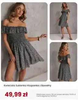 Renee Sukienka damska Kwiecista Hiszpanka z Bawełny Renee oferta