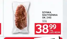 Selgros Szynka Ok oferta