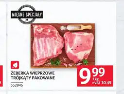 Selgros Żeberka wieprzowe Mięsne Specjały oferta