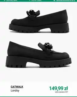 Deichmann Buty damskie lordsy Catwalk oferta