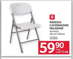 Selgros Krzesło składane oferta